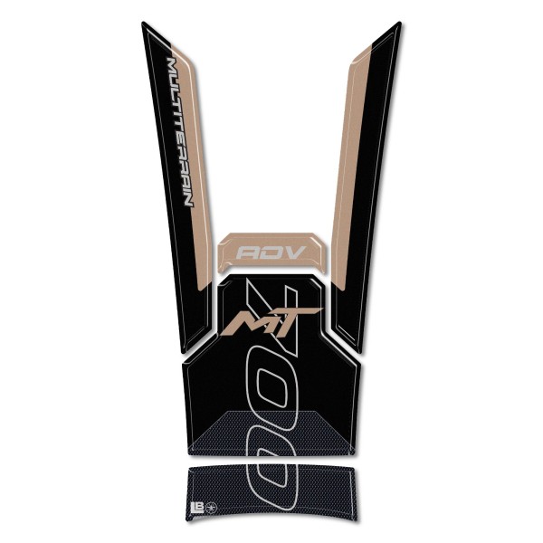 Adesivo 3D Paraserbatoio moto compatibile con Cf Moto 700 MT Adventure 2025