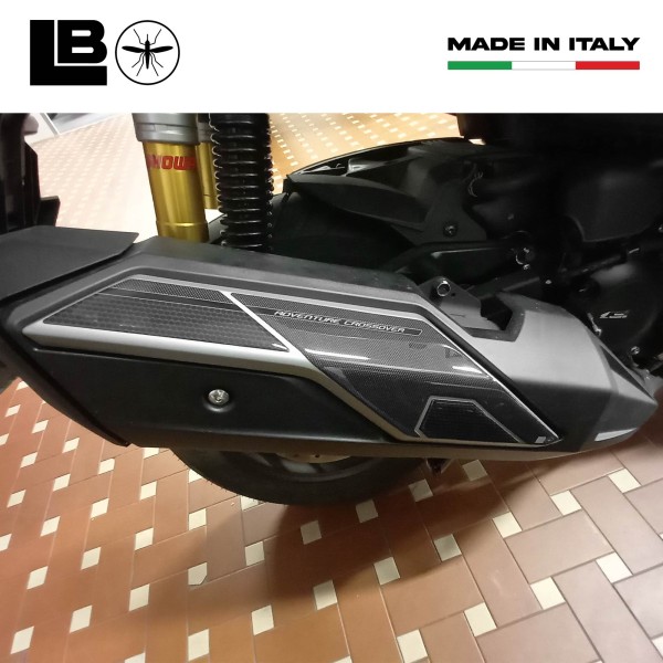 Protecteur de silencieux en résine adhésive compatible avec Honda ADV350 2025