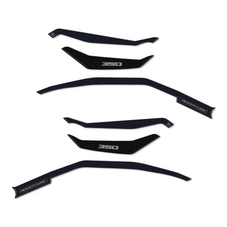 Adesivi resina gel 3D Protezioni Paramani compatibili con Honda ADV350 2022-2025