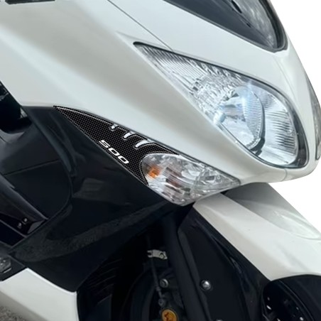 2 PALPEBRE TMAX ADESIVI 3D per frecce compatibili per SCOOTER YAMAHA T MAX 2008