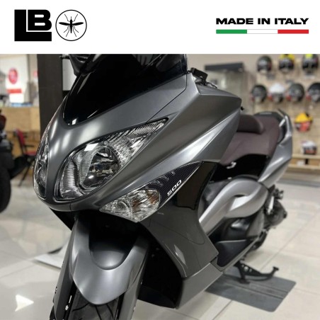2 PALPEBRE TMAX ADESIVI 3D per frecce compatibili per SCOOTER YAMAHA T MAX 2008