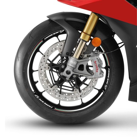Tiras adhesivas para llantas de moto compatibles con Yamaha Tracer 9 y GT 2021 - 2024