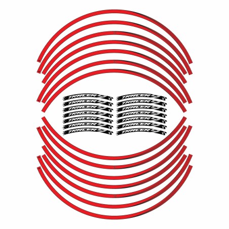 Strisce Adesive Cerchi Moto compatibili con Yamaha Tracer 9 e GT 2021 - 2024