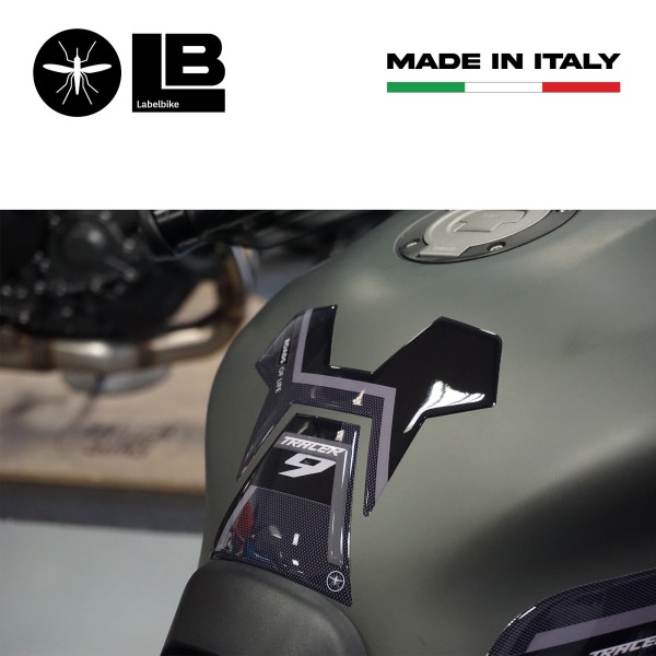 Adesivo 3D Protezione Paraserbatoio compatibile con Yamaha Tracer 9 2021-2024