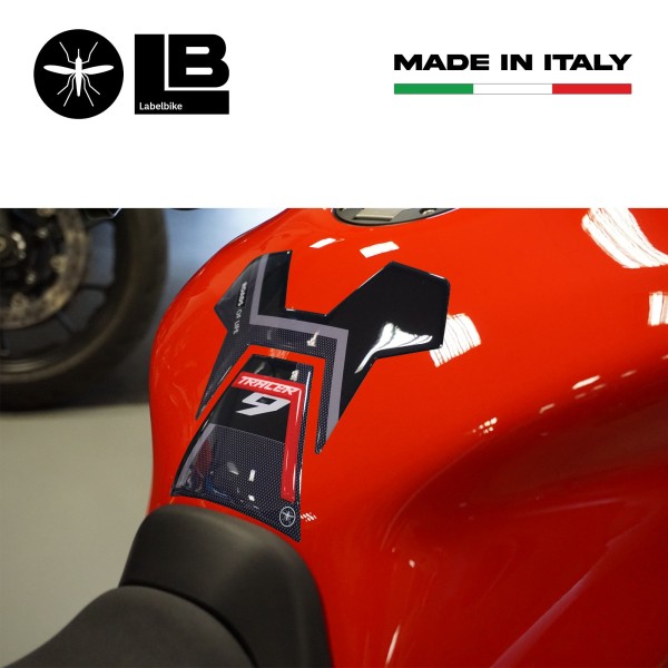 3D Tank Guard Sticker compatible with Yamaha Tracer 9 2021-2024