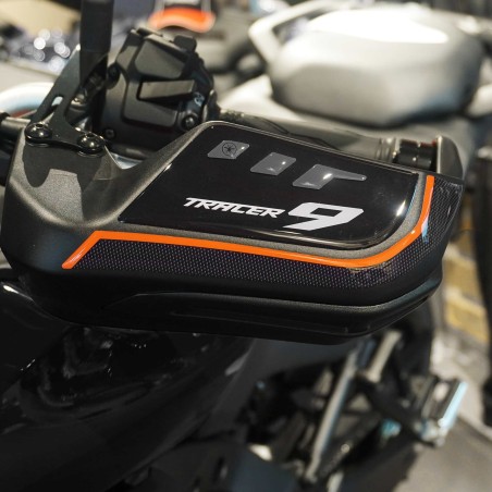 3D Gel Aufkleber 3D Handschützer Motorrad kompatibel mit Yamaha Tracer 9 2025