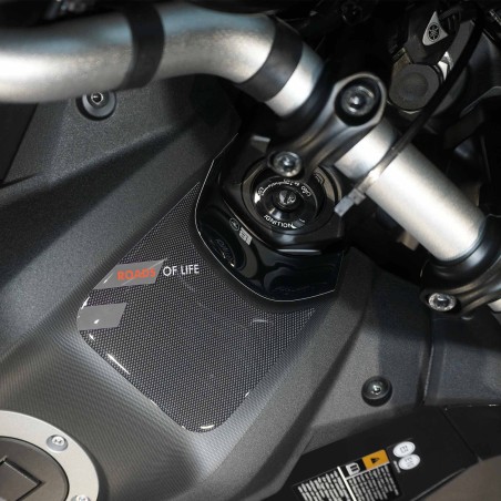 Sticker 3D Protection zone clé moto compatible avec Yamaha Tracer 9 2025