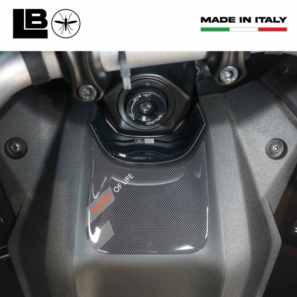 Pegatina 3D Protección zona clave moto compatible con Yamaha Tracer 9 2025