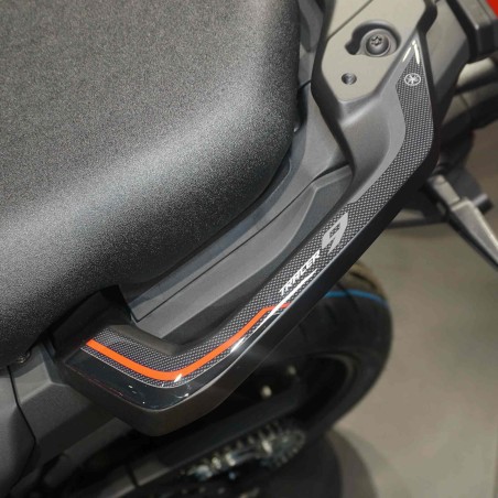 Adesivi 3D Protezioni Maniglie Passeggero compatibili con Yamaha Tracer 9 2025