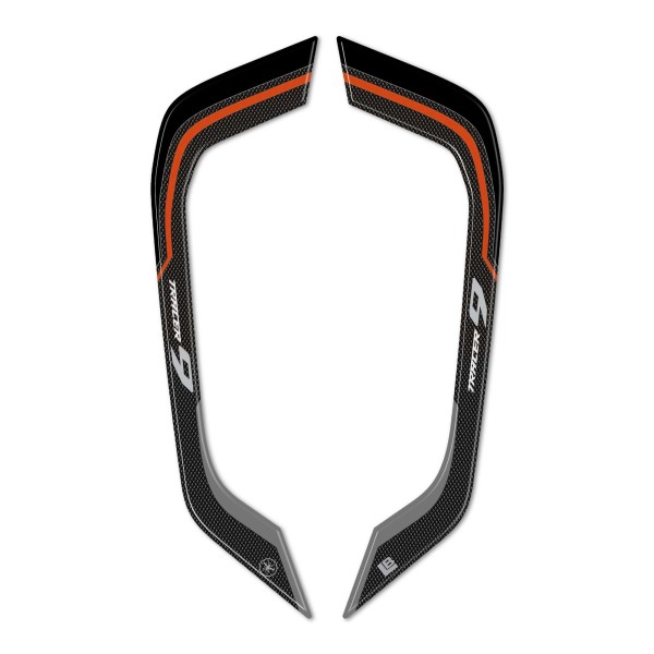Pegatinas 3D Asideros pasajero compatibles con Yamaha Tracer 9 2025