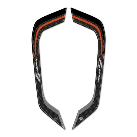 Adesivi 3D Protezioni Maniglie Passeggero compatibili con Yamaha Tracer 9 2025