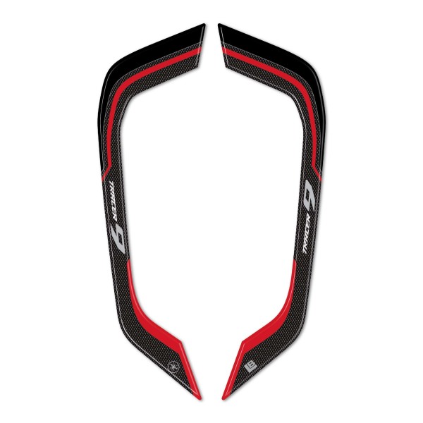 Pegatinas 3D Asideros pasajero compatibles con Yamaha Tracer 9 2025