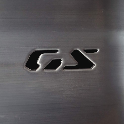                             Paar vorlackierte GS-Schriftzug-Aufkleber passend für BMW R1300GS Adventure
                          