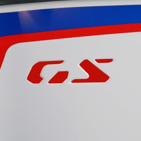 Paar vorlackierte GS-Schriftzug-Aufkleber passend für BMW R1300GS Adventure