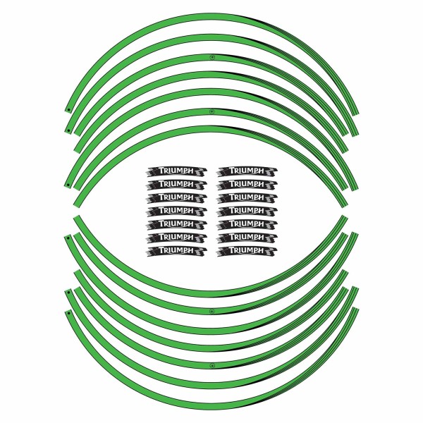 Kompatible Klebestreifen für Triumph Motorrad Felgenaufkleber 17 Tuningaufkleber