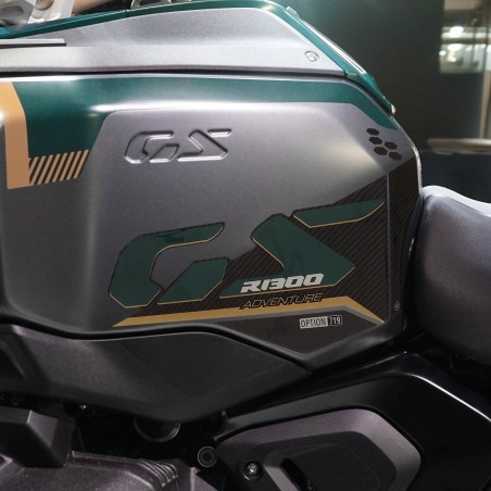 Stickers Gel 3D Protections latérales moto compatibles avec BMW R1300 GS Adventure