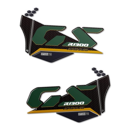 3D Gel Stickers 3D Motorcycle Side Protectors compatible with BMW R1300 GS Adventure