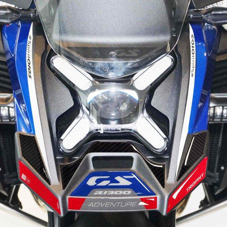 Motorrad Frontschutzbügel 3D Aufkleber kompatibel mit BMW R1300GS Adventure