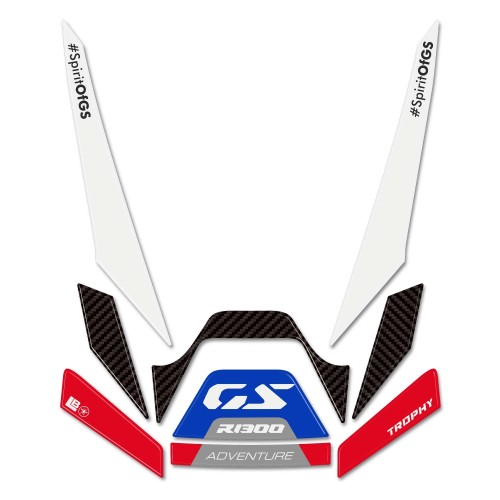                                             Protège bec avant moto 3D Sticker compatible avec BMW R1300GS Adventure
                                          