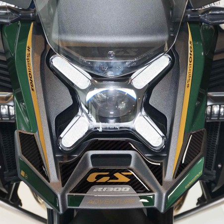 Motorbike Front Beak Protector 3D Sticker compatible with BMW R1300GS Adventure