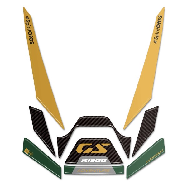 Protège bec avant moto 3D Sticker compatible avec BMW R1300GS Adventure