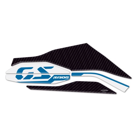 Autocollant 3D Protection pied passager moto compatible avec BMW R1300GS