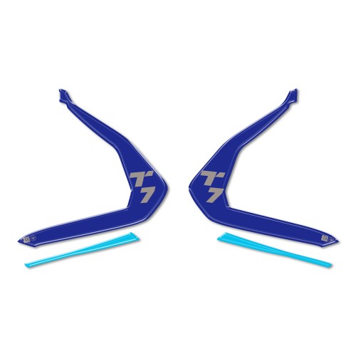 Adesivi gel 3D Protezioni Paramani moto compatibili con Yamaha Tenere 700 2025