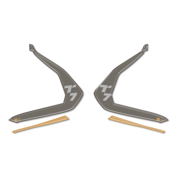 3D Gel Pegatinas 3D Guardamanos Motocicleta compatible con Yamaha Tenere 700 2025