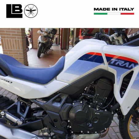 Adhesivos protectores laterales de depósito de moto compatibles con Honda Transalp 2023