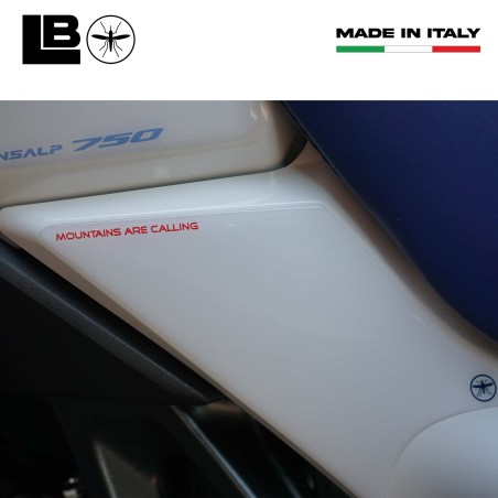 Adhesivos protectores laterales de depósito de moto compatibles con Honda Transalp 2023