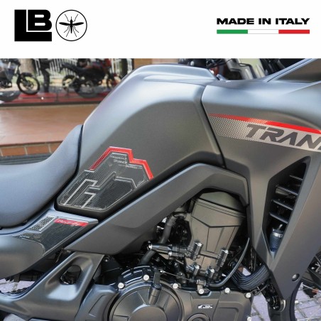 Autocollants de protection de réservoir de moto compatibles avec Honda Transalp 2023