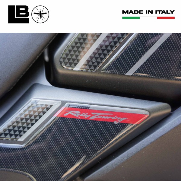 Motorbike side tank protector stickers compatible with Honda Transalp 2023