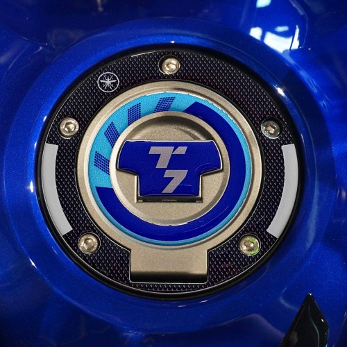 Selbstklebender Tankdeckelschutz Motorrad kompatibel mit Yamaha Tenere 700 2025