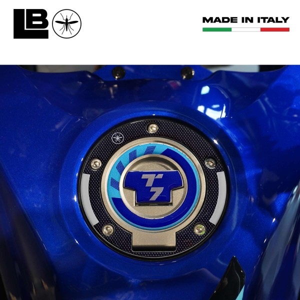 Protection adhésive du bouchon de réservoir moto compatible avec Yamaha Tenere 700 2025