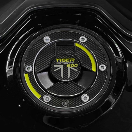 Aufkleber 3D Tankdeckelschutz kompatibel Triumph Tiger 800 Sport 2025
