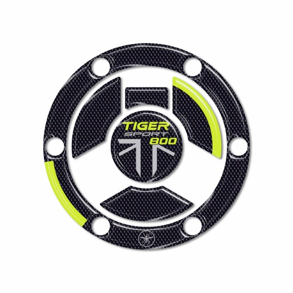 Adesivo 3D Protezione tappo serbatoio compatibile Triumph Tiger 800 Sport 2025