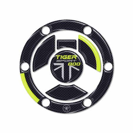 Sticker 3D Protection de bouchon de réservoir compatible Triumph Tiger 800 Sport 2025