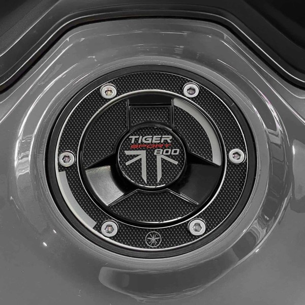 Aufkleber 3D Tankdeckelschutz kompatibel Triumph Tiger 800 Sport 2025