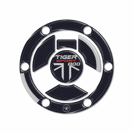 Sticker 3D Protection de bouchon de réservoir compatible Triumph Tiger 800 Sport 2025