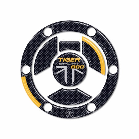 Pegatina 3D Proteccion tapon deposito compatible Triumph Tiger 800 Sport 2025