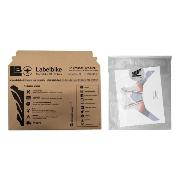 Tank protector sticker compatible with Honda Transalp 2023