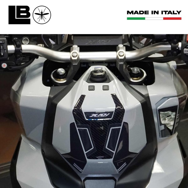 Pegatina 3D protección reposapiés zona de encendido compatible Honda X-ADV a partir de 2021-25