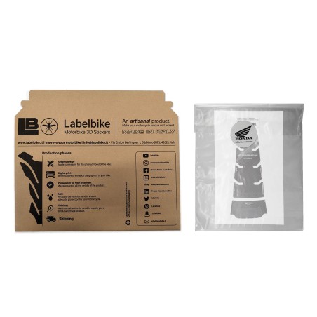 Autocollant de protection de porte de réservoir en résine 3D compatible Honda Forza 750