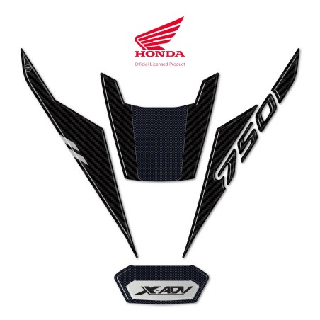 Pegatinas Cara Delantera Resina 3D para Scooter Compatible con Honda Xadv 2021-2024