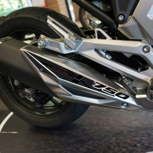Harz 3D Auspuffschutz Aufkleber NC750 2016-2024 passend für Honda NC 750X
