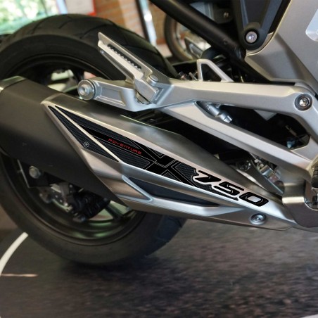 Harz 3D Auspuffschutz Aufkleber NC750 2016-2024 passend für Honda NC 750X