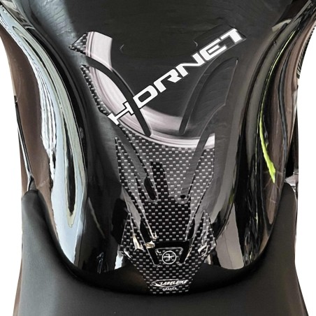 3D CARBON CARBON TANKSCHUTZ ADHESIVES für MOTORRAD HONDA HORNET Neu