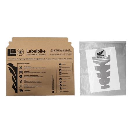 Adesivo 3D Resina Protezione Tunnel Centrale compatibile per Honda Integra 750