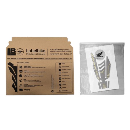 Gel protector adhesivo 3D protector de depósito de moto compatible con Honda Hornet 2023-2024