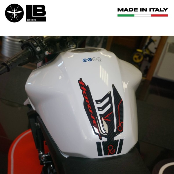 Adhesive Protection Gel 3D Motorcycle Tank Guard compatible with Honda Hornet 2023-2024